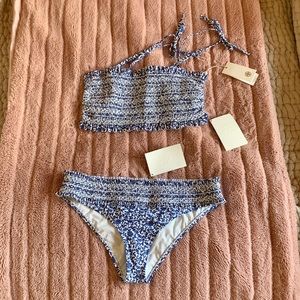 NEW Tory Burch Costa Printed Hipster Bikini Bottom
